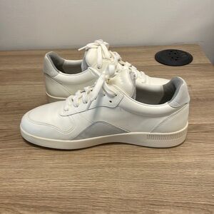 New Everlane The Trainer Sneakers in White Grey New Unisex Casual Shoes